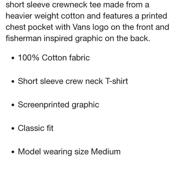 Vans Off The Wall On The Road S/S T-shirt - Picture 7 of 7